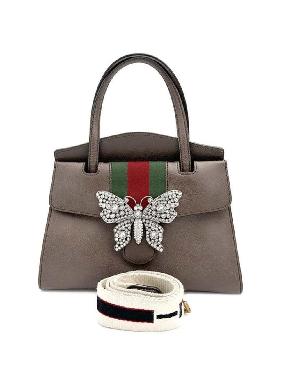 Gucci Crystal Butterfly 2-Way Bag #352670F76B